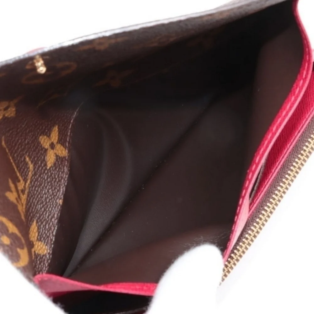 Authentic Louis Vuitton Monogram Portofeuille Emilie Long Wallets - Picture 8 of 12